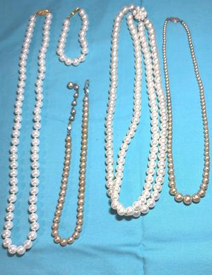 Faux Pearls
