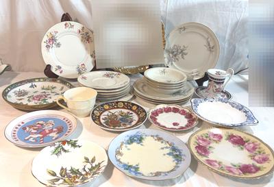 Miscellaneous Decorative Plates Some Occupied Japan 