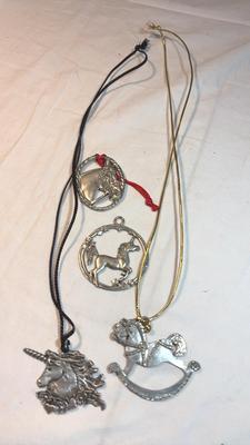 Pewter Pendants 