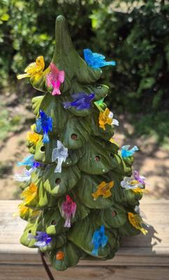 Vintage Holland Mold Ceramic Christmas Tree 