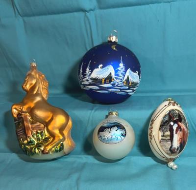 Blown Glass Ornaments