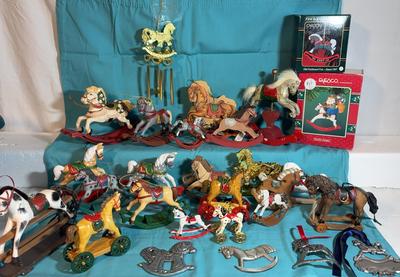 Rocking Horse Christmas Ornaments