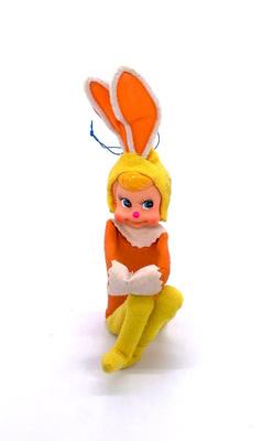 Sale Photo Thumbnail #86: Vtg. Easter Pixie knee hugger