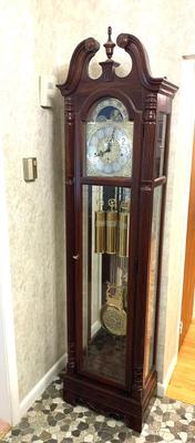 Sale Photo Thumbnail #174: Howard Miller tall case clock