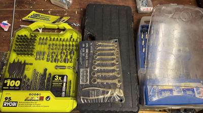 Ryobi Bits With Socket Set & More