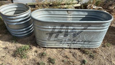 Galvanized Farm Tank Troughs
