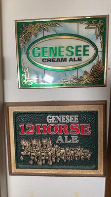 Genesee Beer Signs