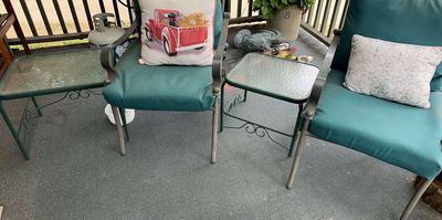 Patio Chairs & Small Side Tables