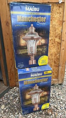 Malibu New Manchester Post Top Lights