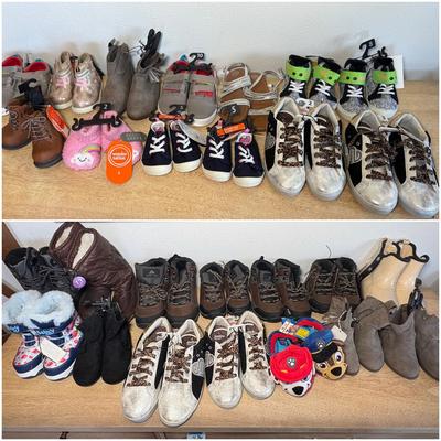 Assorted Kids Shoes & Boots, All New With Tags 