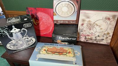New Silverplate & More Vintage Serving Ware