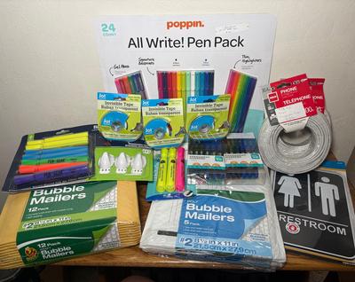 NIP Markers, Highlighters, Bubble Mailers & More Office Needs