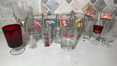 Collectible Broncos Pints & More Barware