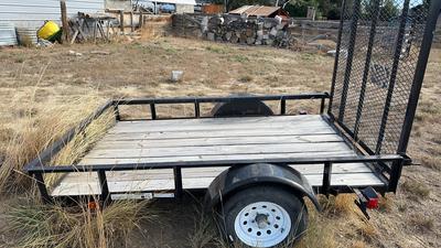Tractor Supply 8ft Utility Trailer With Ramp