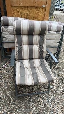 Padded Fold Out Patio Chairs