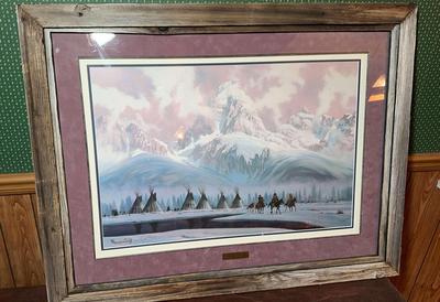 Roy Kerswill The New Day Indian Art Print 