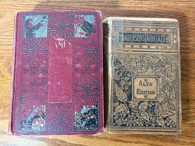 Pair of Antique Hardback Books