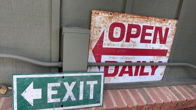 Steel Vintage Signs