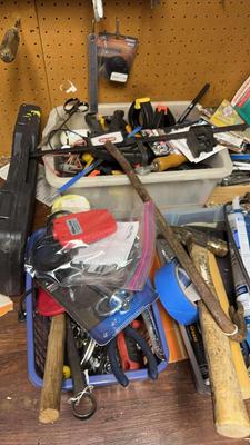 Workbench Mixed Hand Tools