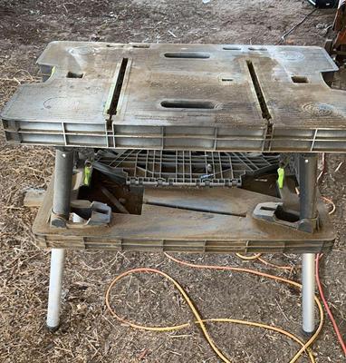 Keter Foldable Garage Workstation 
