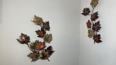 Arizona Metal Man Cut Metal Leaf Decor