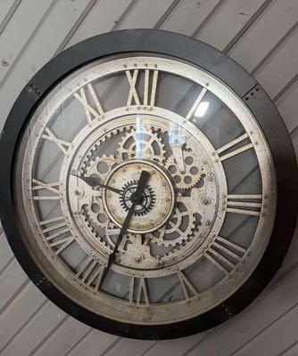 Sterling & Noble Gear Clock