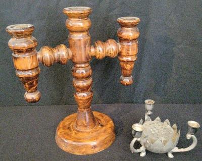 UNIQUE VINTAGE CANDLEHOLDERS