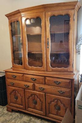 LARGE CHINA CABINET 