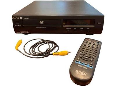 APEX AD-1500 DVD/VCD/MP3CD Player With Remote - In Working Condition
