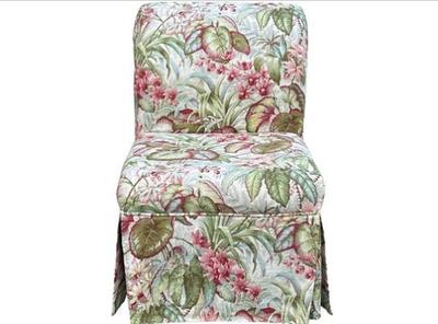 Upholstered Slipper Chair