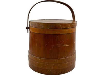 Vintage L.L. Bean Sugar Bucket - Signed "Made Expressly For L.L. Bean Freeport Maine"