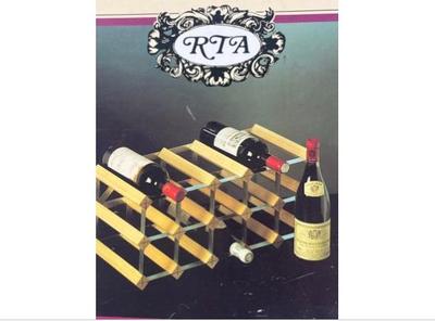 RTA 15 Bottle Wine Rack - Made In England