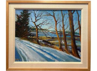 Original Painting By J. Manning - Signed Lower Left Corner - Quality Custom Framing