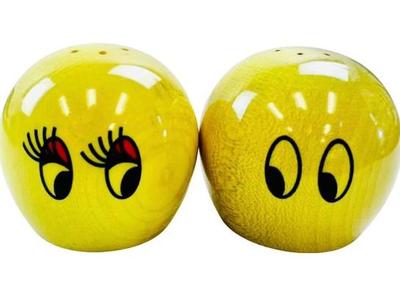 "Alessi" Italian Salt & Pepper Shakers - Signed "Twergi Made In Italy"