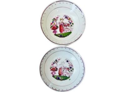 Antique Porcelain Plates