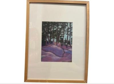 Original Pastel Drawing By Roz Emmons - Signed & Dated
