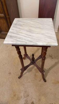 Small marble table