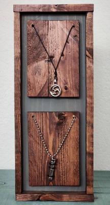Mens necklaces with stainless steel pendants