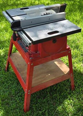 Skilsaw table saw with stand reserve 50]