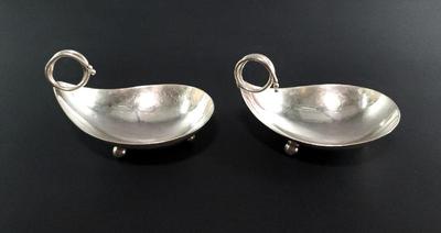 Allan adler sterling silver sauce or candy bowls 2)