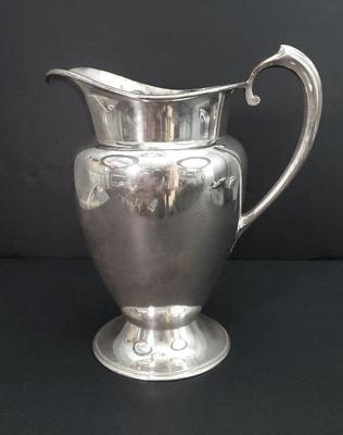 Derby silver plated pitcher