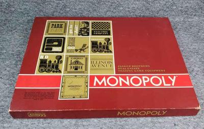 Vintage 1964 monopoly game