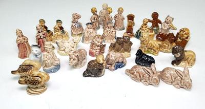 Wade whimsies figurines animals nursery rhyme characters