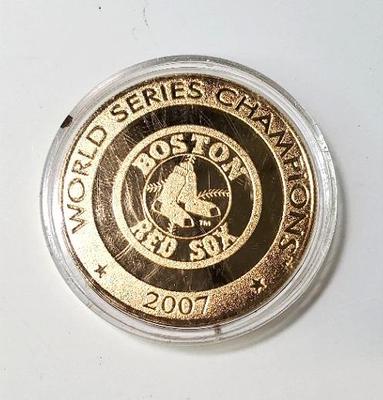 Boston red sox 2007 world series champions coin