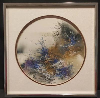 BEAUTIFUL SIGNED AND FRAMED PAINTING