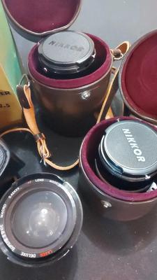 THREE CAMERA LENSES 