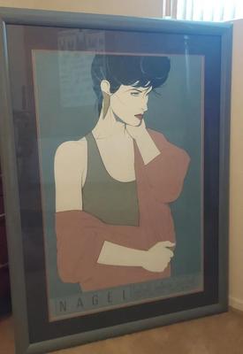 "NAGEL" FRAMED POSTER
