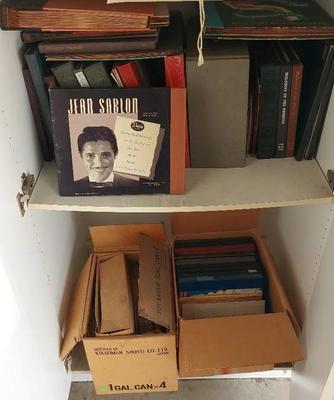 HUGE COLLECTION OF MUSIC RECORDS