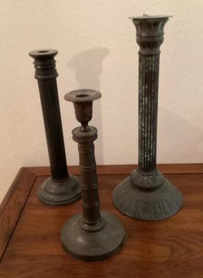 Metal candle sticks