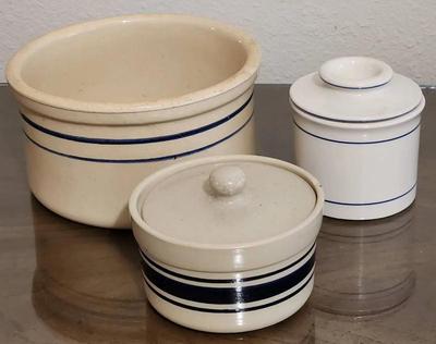 Stone ceramic containers
